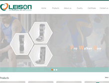 Tablet Screenshot of leisonmedical.com